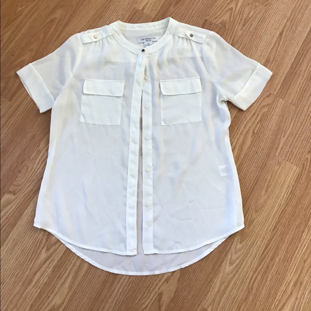 Liz Claiborn | Sheer Top